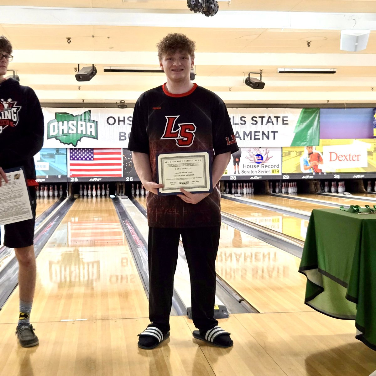 La Salle Athletics (@ls_lancerath) on Twitter photo Congratulations to sophomore Jace Amann on being named Honorable Mention all tournament team! <a href="/LaSalleAlumni/">La Salle Alumni</a> <a href="/LaSallePride/">La Salle High School</a> <a href="/LS_LancersBowl/">La Salle Bowling</a> Congratulations to sophomore Jace Amann on being named Honorable Mention all tournament team! <a href="/LaSalleAlumni/">La Salle Alumni</a> <a href="/LaSallePride/">La Salle High School</a> <a href="/LS_LancersBowl/">La Salle Bowling</a>