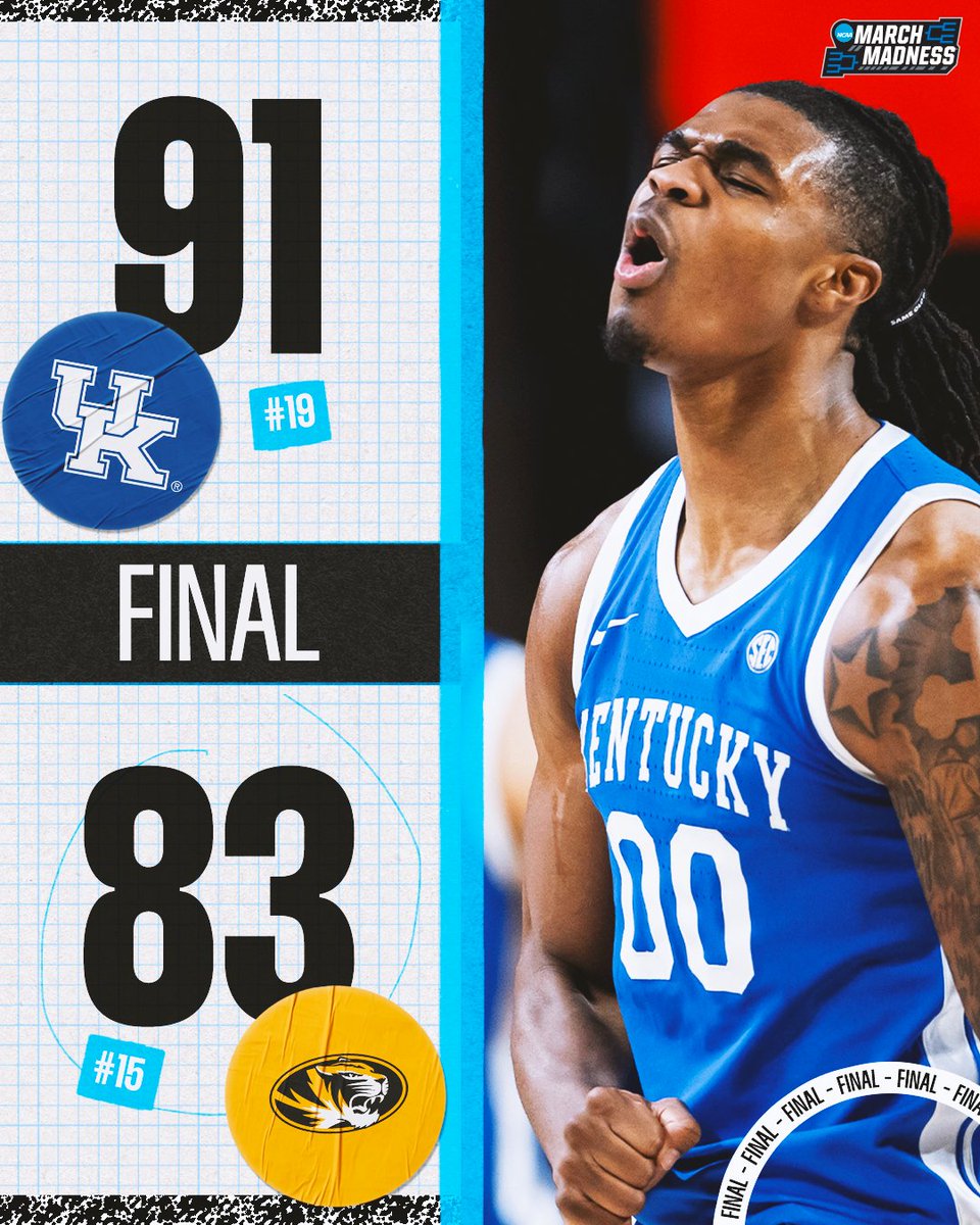 NO. 19 KENTUCKY GETS IT DONE 😼

The Wildcats grab a big time road victory over No. 15 Mizzou 👏