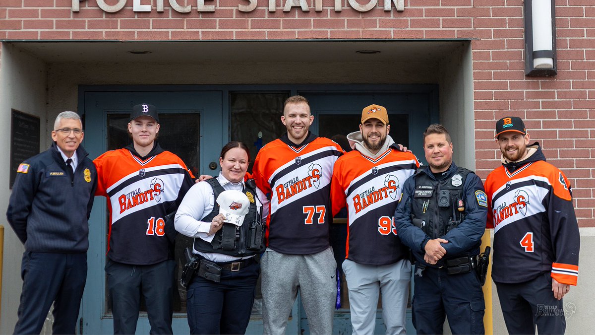 Our guys got out to visit local police and fire departments this week to celebrate our hometown heroes and thank them for everything they do for our community! 

#LetsGoBandits