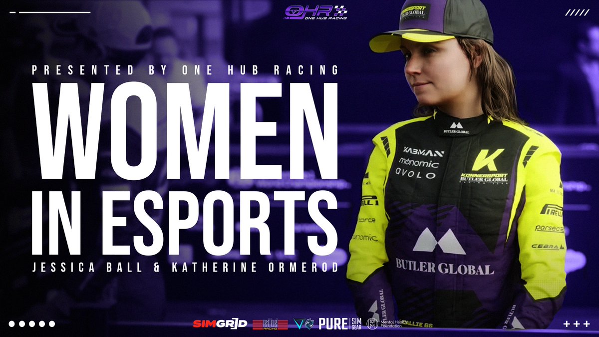 OneHubRacing's tweet image. WOMEN IN ESPORTS INTERVIEW 🎙️

To celebrate #InternationalWomensDay, we took the time to get to know @JessGames95 and @Astro_Katherine 💜

Hosts: @Nickraceegan and @ERT_ColinRMason  

📺 youtu.be/PO1CR-oW4Qg

@redbullsimrace 

#IWD25