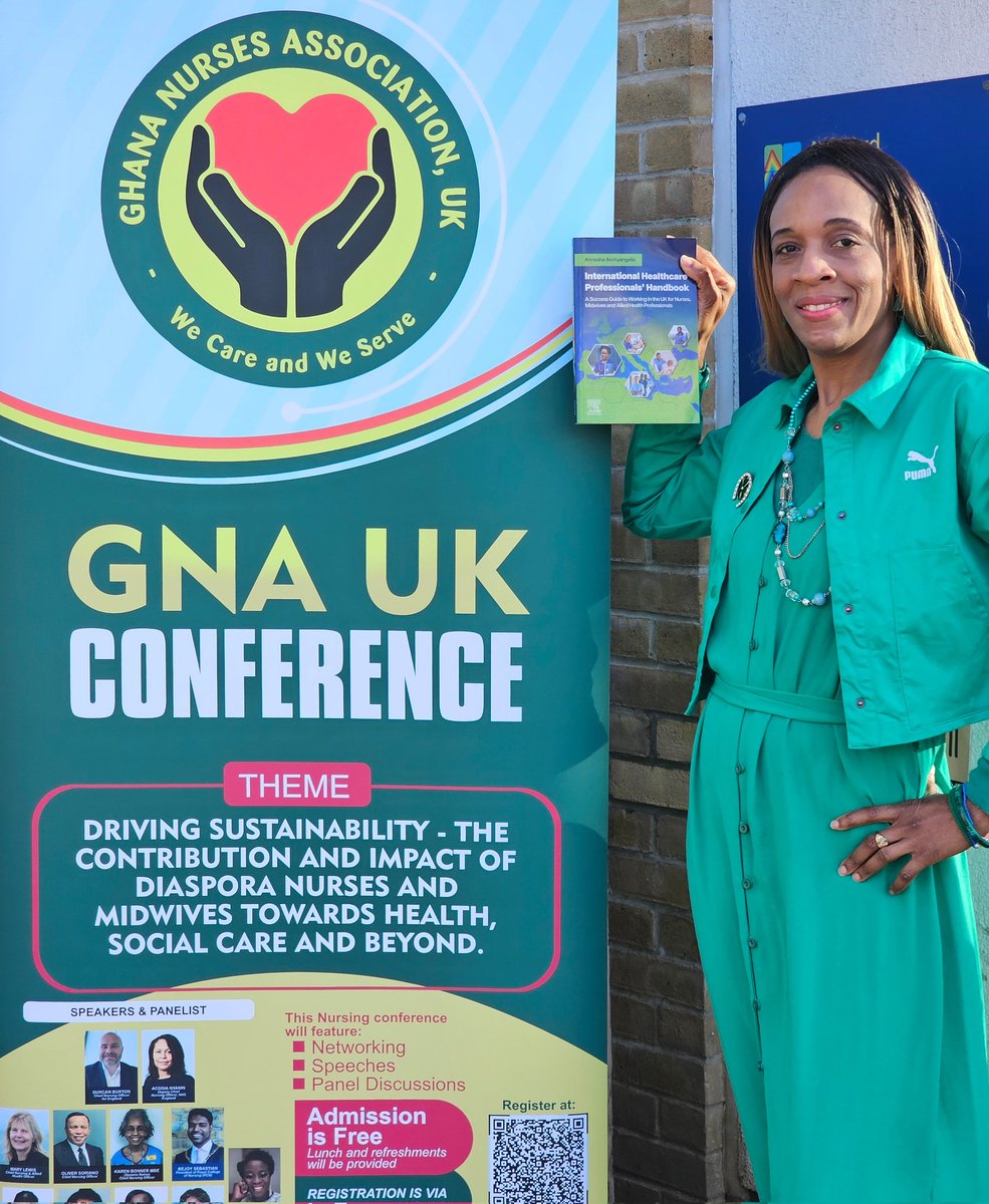 AnneshaArchyangelio MSc BSc RN ILM PgC PhD Scholar (@aarchysha) on Twitter photo Great to meet RCN President <a href="/bejoysebastian/">Bejoy Sebastian</a>, <a href="/MrsBeautyHall/">Beauty Kasani-Hall: PG Public Health, PNA, BSc, RN</a>, @karenbonner & many friends & colleagues at <a href="/_GNA_UK/">Ghana Nurses Association UK</a> Conference today. Thanks all for buying my international handbook book (discount code- BAFF20): Elsevier uk.elsevierhealth.com/international-β¦
Amazon amazon.co.uk/International-β¦ Great to meet RCN President <a href="/bejoysebastian/">Bejoy Sebastian</a>, <a href="/MrsBeautyHall/">Beauty Kasani-Hall: PG Public Health, PNA, BSc, RN</a>, @karenbonner & many friends & colleagues at <a href="/_GNA_UK/">Ghana Nurses Association UK</a> Conference today. Thanks all for buying my international handbook book (discount code- BAFF20): Elsevier uk.elsevierhealth.com/international-β¦
Amazon amazon.co.uk/International-β¦
