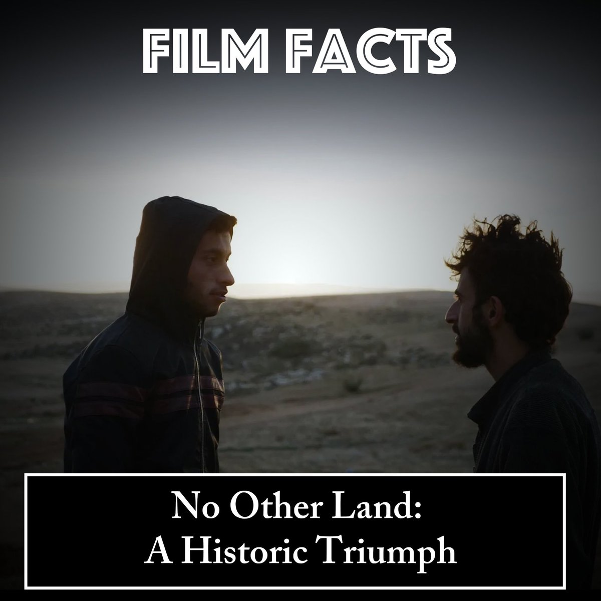No Other Land, a co-production between Palestinian and Israeli filmmakers about the violent occupation of the West Bank by Israeli military forces, is the first Palestinian film to win an Oscar. With no U.S. Distributor, it remains the year’s highest-grossing documentary.