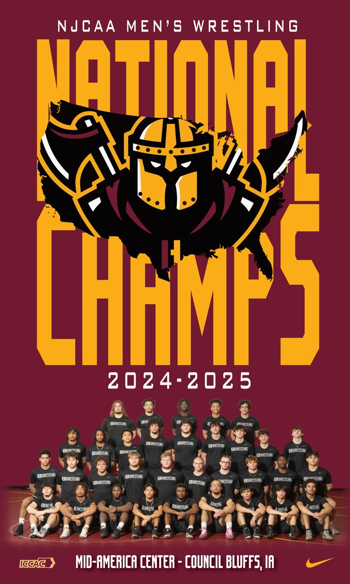 DOUBLE THE FUN! How about this?? <a href="/IHCCWrestling/">Indian Hills Wrestling</a> will lay claim both the women’s and men’s <a href="/NJCAAWrestling/">NJCAA Wrestling</a> national championship team titles today in Council Bluffs as the Warriors have piled up large enough leads that IHCC cannot be caught mathematically as they head into