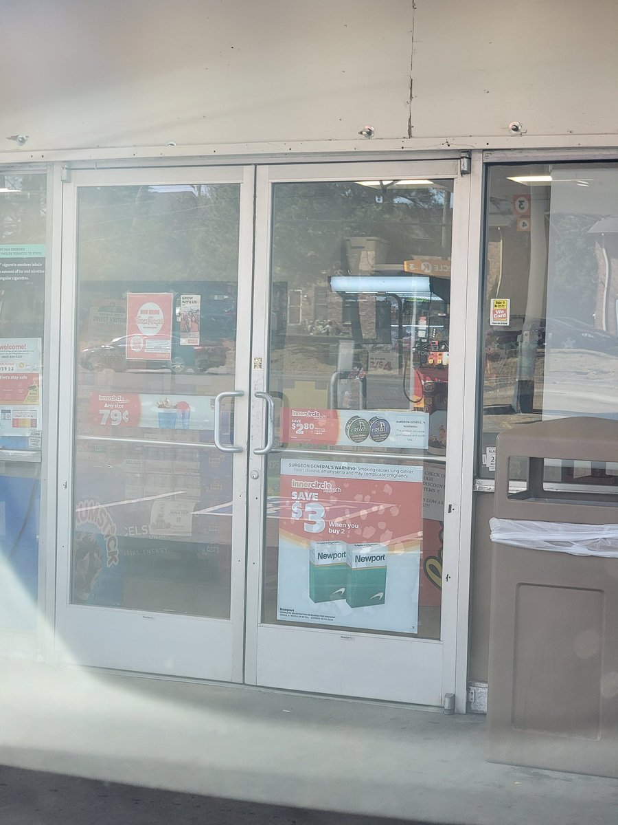 Can't use <a href="/CircleKStores/">Circle K Stores</a> if they just lock their doors during the day, like this one on Trousdale in Nashville.