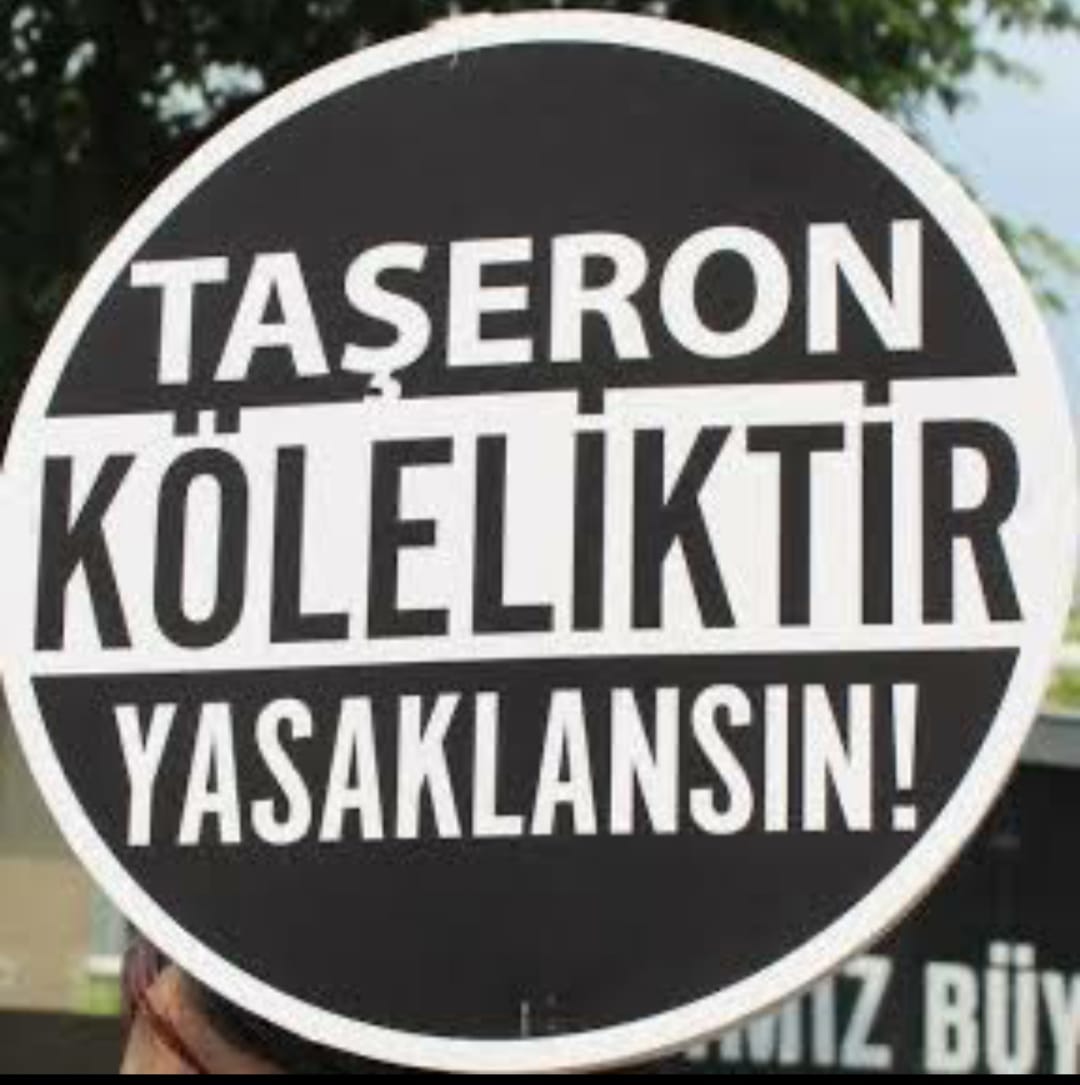 Sayın bakanım <a href="/isikhanvedat/">Prof. Dr. Vedat Işıkhan</a> 
TaşeronModern Köleliktir

Her gün işkencedir‼️😓