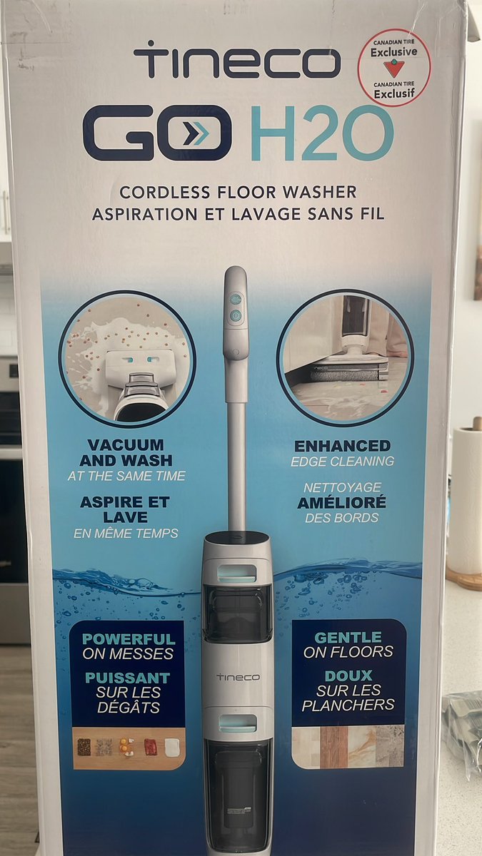 Well it was time for a new vacuum and so we are trying this new <a href="/tinecoglobal/">Tineco</a> GO H2O. Let’s see…you know when your getting old when your excited to try a new vacuum lol