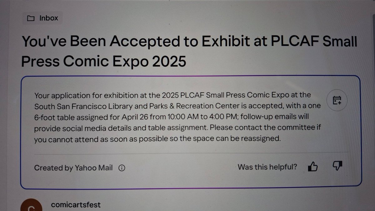 Uh. YOINKS. Serves me right for thinking I'd get rejected because I applied way past the deadline! The nice public library by me in South San Francisco is having a Small Prrss Comic Expo on April 26th! Come on by! I MUST PRINT THINGS! #indies #indiecomics #thebombsquad