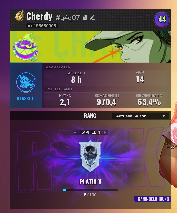 5/5 Wins - würde sagen läuft :D

<a href="/xHankyy/">xHankyy</a>  Hab wohl Glück xD