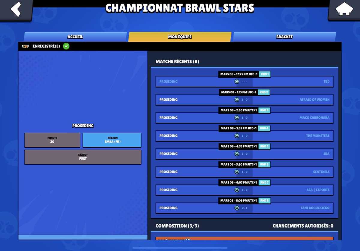 Qualed for day 2 ❤️
Ggs to my brother <a href="/Tryhardbs_/">tryhard</a> and <a href="/dompe_bs/">Dompe</a> see u tomorrow guys 🇫🇷🇪🇸