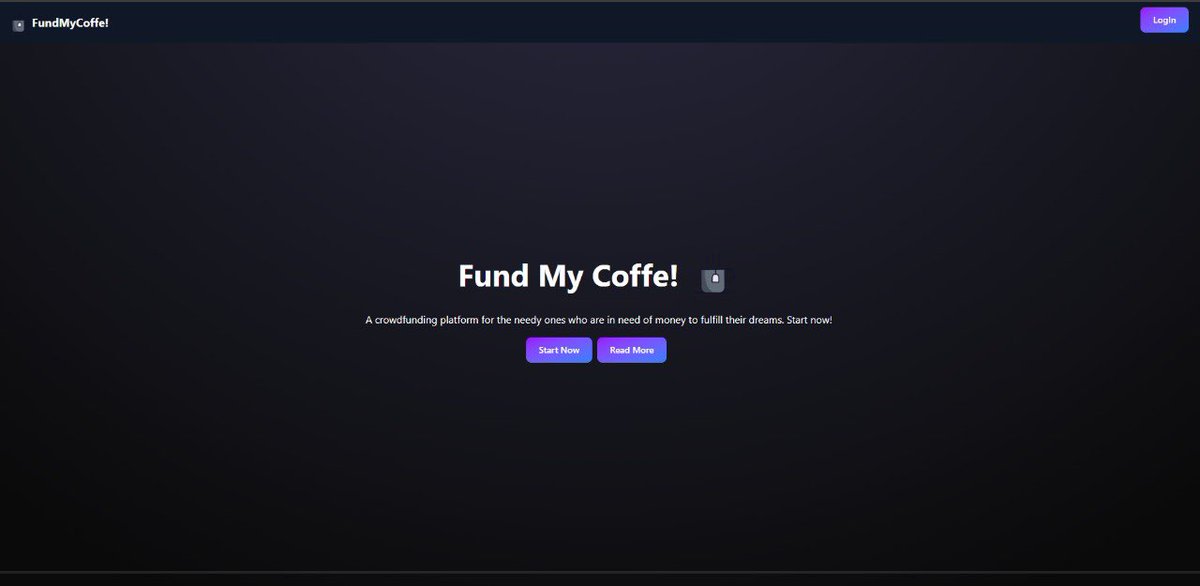 drovelops's tweet photo. Day 56 - #doordieseries !
Started "Fund My Coffe" with Next.js—a platform to fund startups &amp; those in need.
Designed the homepage &amp; login page. More to come!
Hit follow &amp; stay tuned!
#NextJS #Startups https://t.co/FPsxxZ6uii