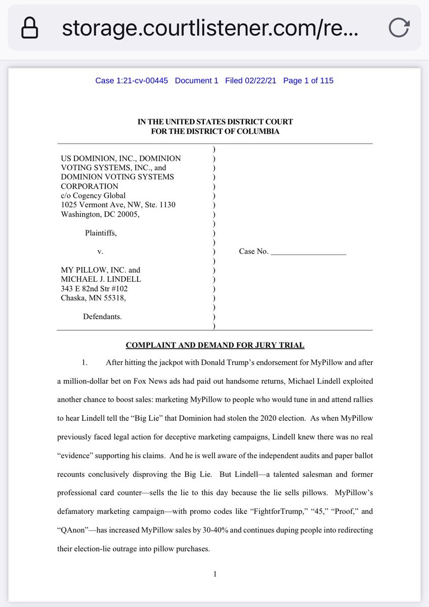 PaulaCBlades17's tweet photo. I wonder if people know that @realMaryFanning’s Husband is a partner at the Law Firm; which sued @realMikeLindell & @SidneyPowell1 for “DOMINION?!” 🤯
…Well, I guess someone had to Protect those “Precious Little Dominion Voting Machines?!”…May as well have been Mr. Kirchheofer’s Law Firm?!!?
Is this just a Diabolical #Honker🤡 of a Coinky-Dink?!
Or…
A serious conflict of Interest?!!?
A cash💰 grab?!!?
A premeditated scheme to squash any 2020 Election Fraud Cases?
A diabolical scheme to keep @realDonaldTrump out of the White House?!!? 🤔
A COMMON MISTAKE?!!? 😵💫
Inquiring Minds Really Wanna Know?!!? 😏
👉🏻https://t.co/goWthMM7lY
👉🏻https://t.co/q5JkLtyIUK
👉🏻https://t.co/SnfE9Aeu4x
👉🏻https://t.co/yUpYDBkOMc
What a Cute Couple?!!? 😵💫🫣😬