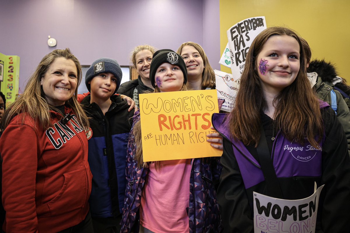 Energizing afternoon marching with child care advocates at Toronto’s International Women’s Day March!

We are building a national early learning and child care system and bringing costs down to $10-a-day across Canada—but there’s more to do. Proud to stand with those making it