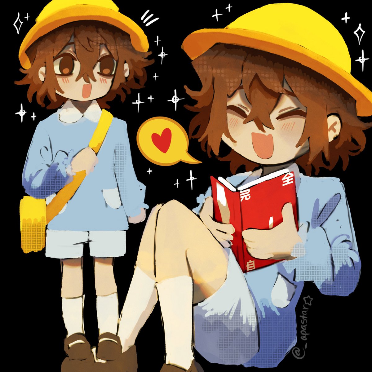 _apastar's tweet image. ‘First day’
-
#DazaiOsamu #bsdart #bsdfanart #BSD