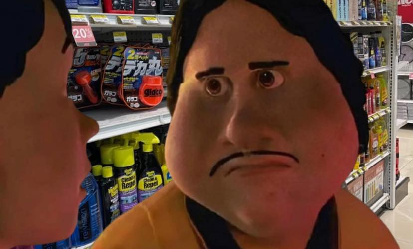 el de la ferretería cuando le pido electrodos para madera: