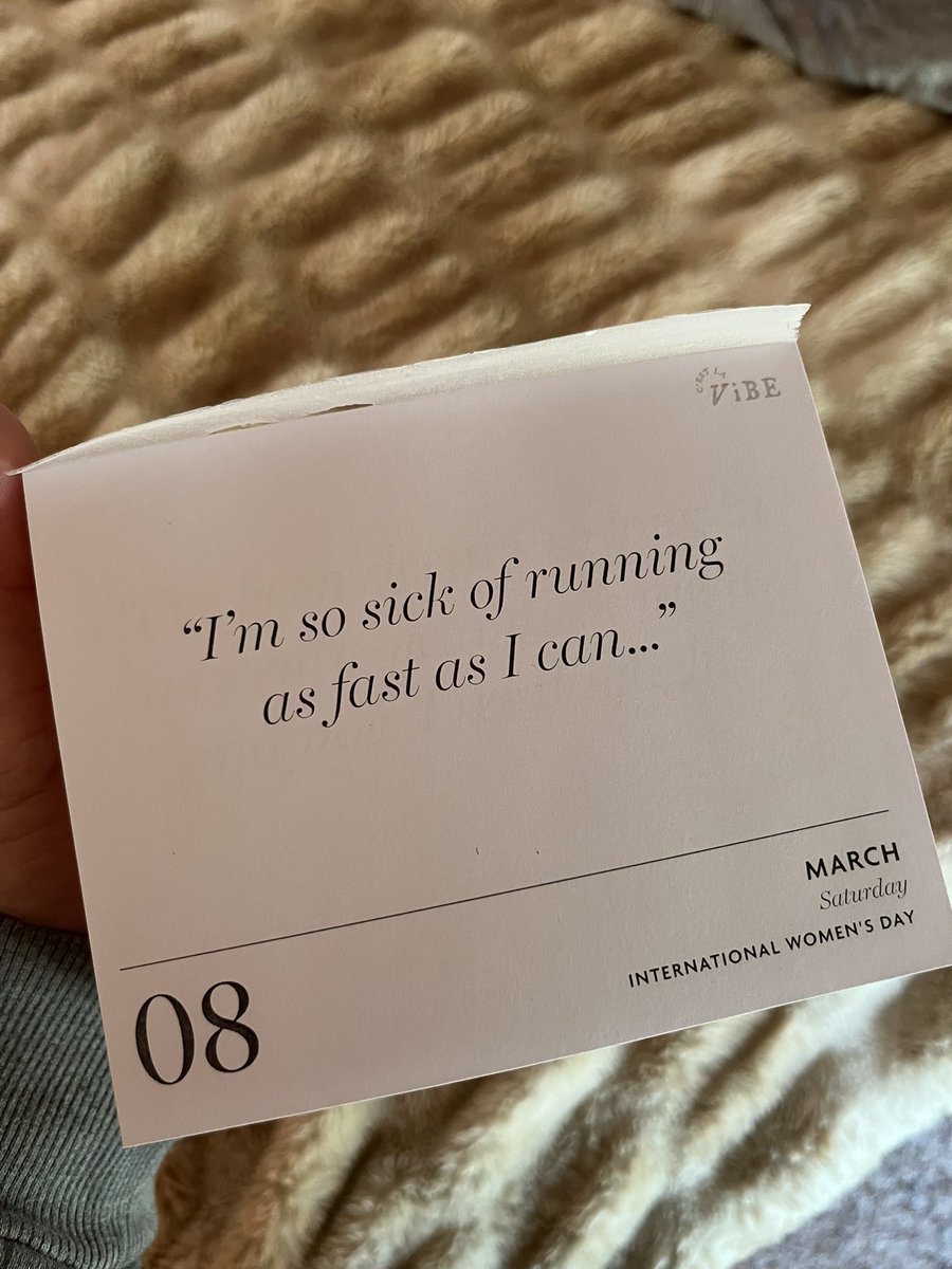 In honor of international women’s day