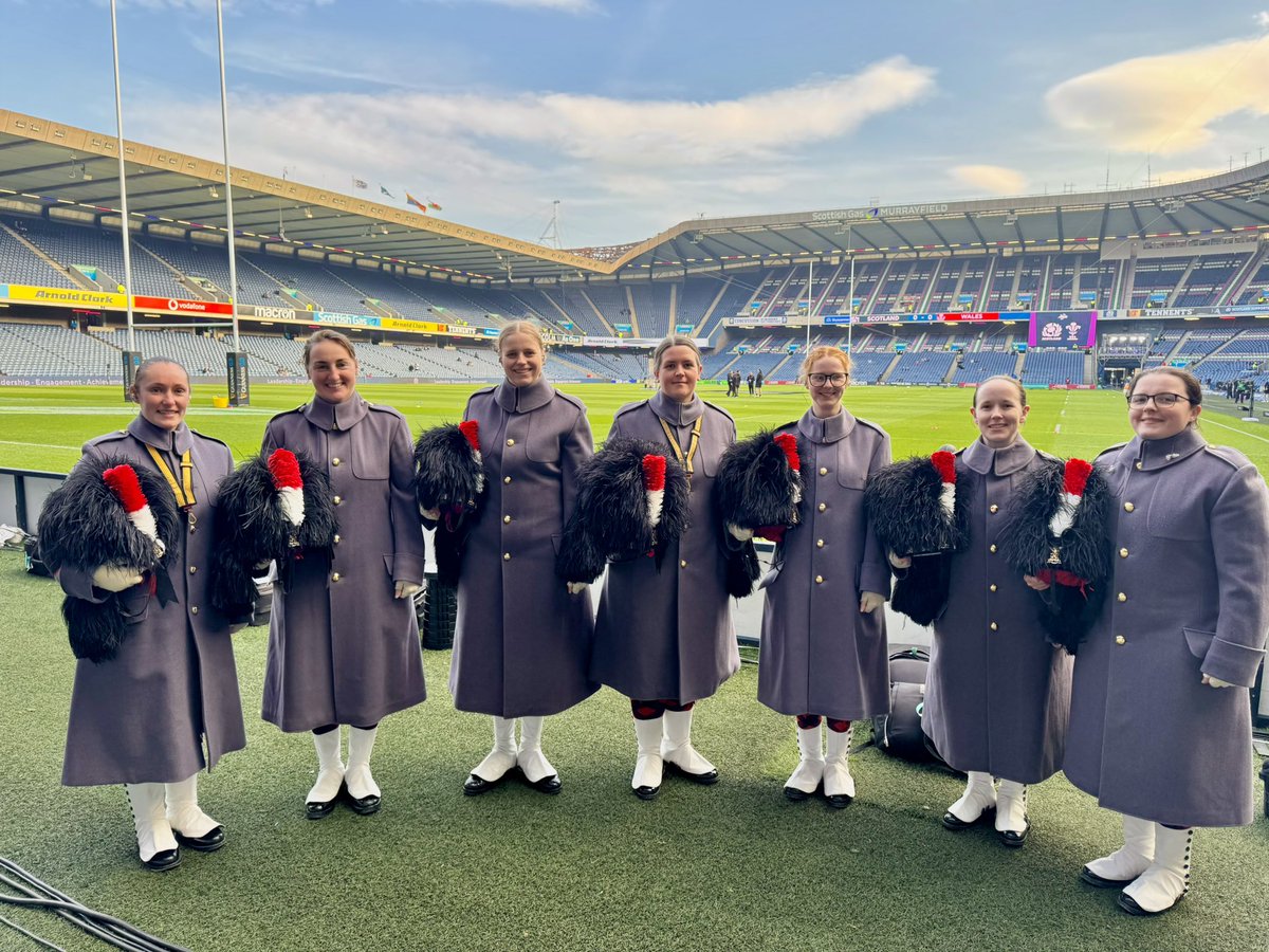 💂 Happy International Women’s Day from Scottish Gas Murrayfield! 🎶

On #InternationalWomensDay, we celebrate the incredible women of The Band of The Royal Regiment of Scotland and across British Army Music.

#IWD2025 #BandSCOTS #WomenInMusic #BritishArmyMusic