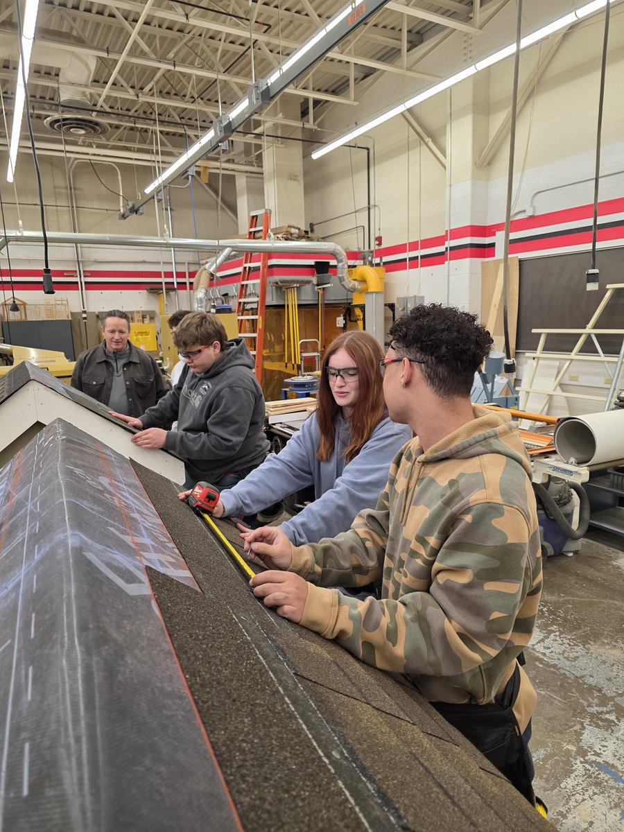 Hudson safety town is getting close to reality thanks to the Kent Construction students! <a href="/KentSchools/">Kent Schools</a> <a href="/hudsonohschools/">Hudson City Schools</a> <a href="/sixdistrictCTE/">Six District Educational Compact</a> <a href="/THSCounselors/">Tallmadge Counselors</a> <a href="/WoodridgeWHS/">WoodridgeHighSchool</a> <a href="/CFHS_Counseling/">CFHS Counseling Dept</a> <a href="/SMFSchools/">SMFSchools</a> <a href="/SMFHScounseling/">SMFHS Counseling</a>