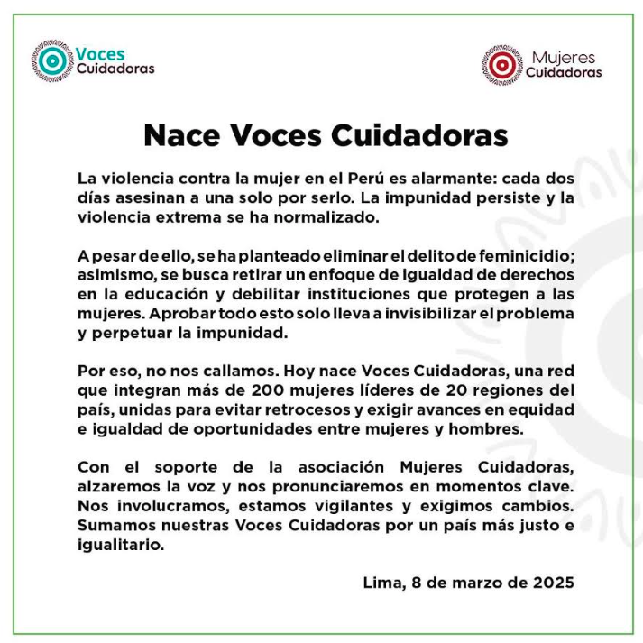 mlugarte's tweet photo. @X 200 mujeres de 20 regiones alzamos nuestra voz para que no retrocedamos lo avanzado en igualdad y equidad. El cambio es posible con las voces de hombres y mujeres sumando en la búsqueda de un país seguro para todos y todas. https://t.co/d4F7LWCVij