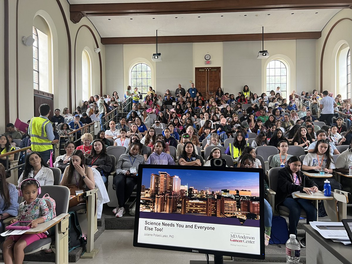 Julianne Pollard-Larkin, PhD (@julielarkin305) on Twitter photo Rice University’s Reach for the Stars program is phenomenal! Thanks <a href="/fumikochino/">Fumiko Ladd Chino, MD, FASCO</a> <a href="/mpPaigeTaylor/">Paige Taylor</a> and all my friends who helped inspire the next generation of scientists! Science is for everyone 👏🏿🙌🏿🤩 #ReachForTheStars Rice University’s Reach for the Stars program is phenomenal! Thanks <a href="/fumikochino/">Fumiko Ladd Chino, MD, FASCO</a> <a href="/mpPaigeTaylor/">Paige Taylor</a> and all my friends who helped inspire the next generation of scientists! Science is for everyone 👏🏿🙌🏿🤩 #ReachForTheStars