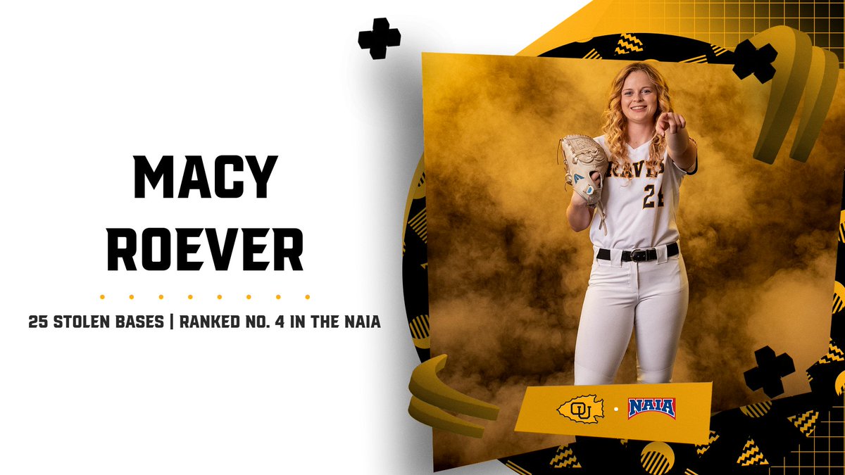 .<a href="/OttawaBravesSB/">Ottawa Braves Softball</a> Macy Roever stole 3 bases in OU's game 2 win over (20) Grand View. She now has 25 stolen bases on the season which ranks her fourth in the NAIA. #BraveNation