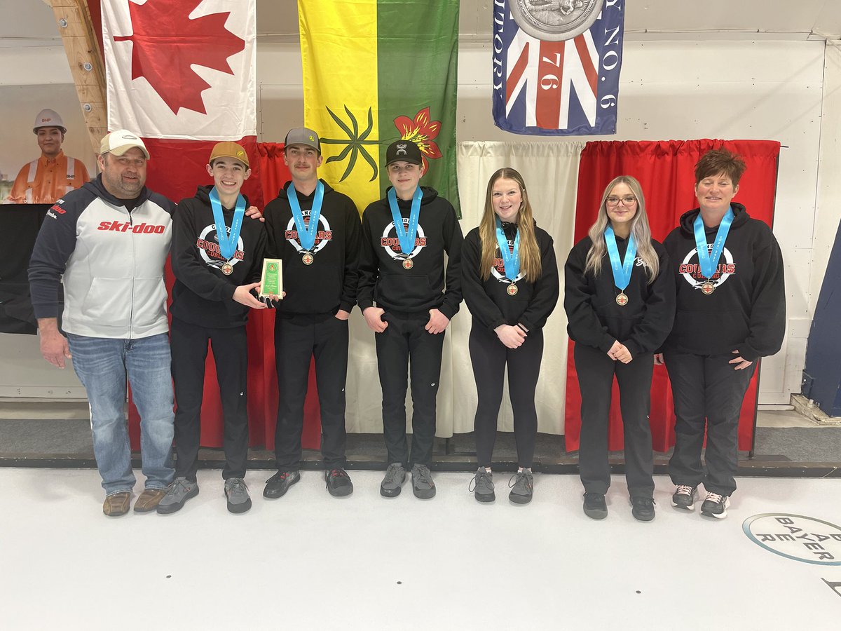 🥌OPEN MIXED MEDALISTS🏆

🥇Swift Current
🥈 Yorkton Regional
🥉 Canora
