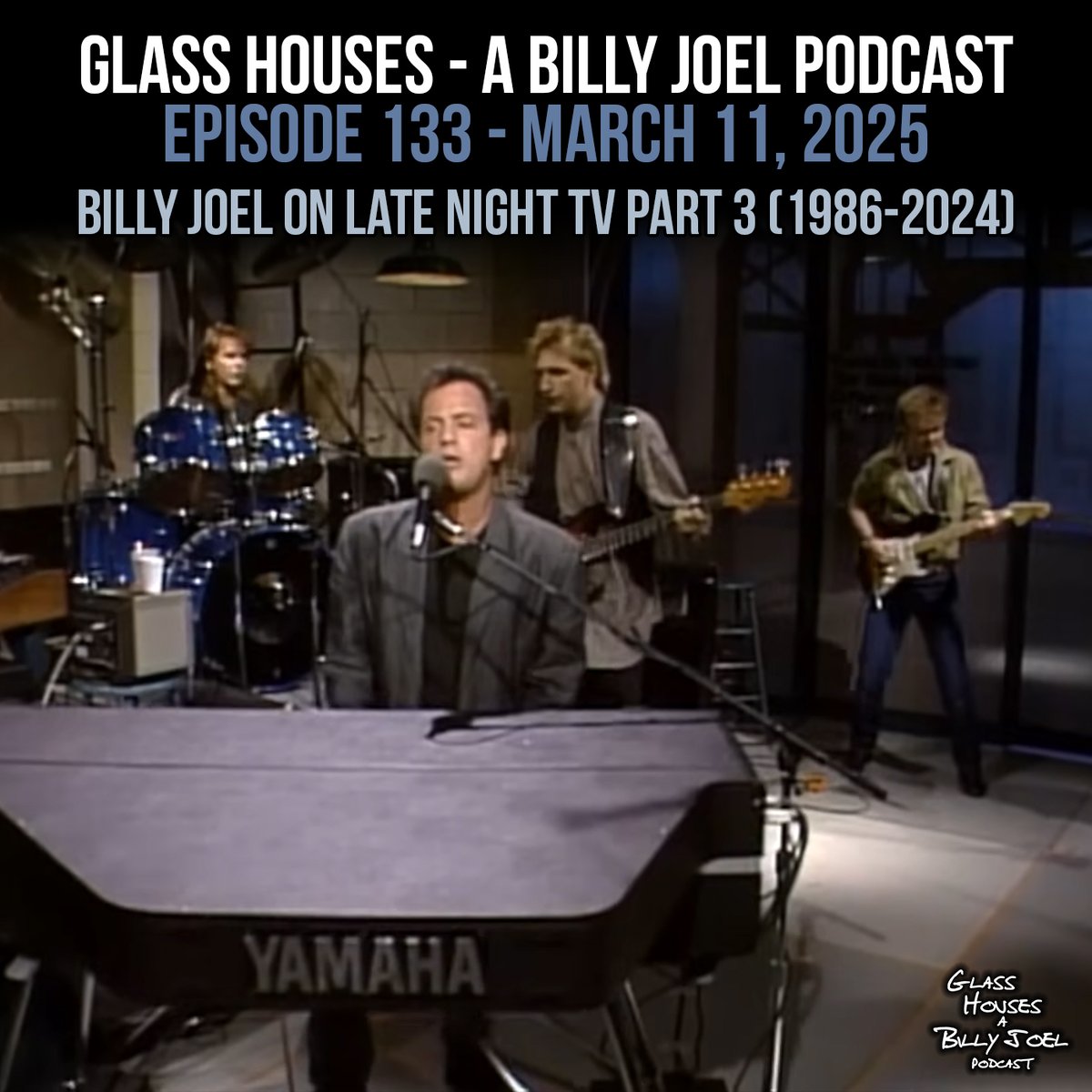 TOMORROW!

glasshousespod.com

#billyjoel | #podcast | #latenight