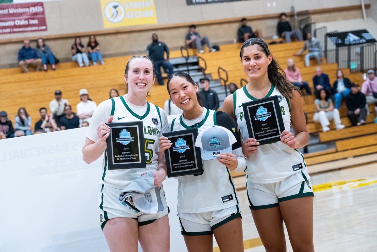 PLNU Sea Lions (@plnusealions) on Twitter photo βοΈ <a href="/ThePacWest/">PacWest Conference</a> All-Tournament Team βοΈ
#25 Alli McDonald (Most Outstanding Player)
#3 Kaylee Byon
#10 Hannah Golan
<a href="/PLNU_WBB/">Point Loma WBB</a> represented by 3β£ Sea Lions. βοΈ <a href="/ThePacWest/">PacWest Conference</a> All-Tournament Team βοΈ
#25 Alli McDonald (Most Outstanding Player)
#3 Kaylee Byon
#10 Hannah Golan
<a href="/PLNU_WBB/">Point Loma WBB</a> represented by 3β£ Sea Lions.