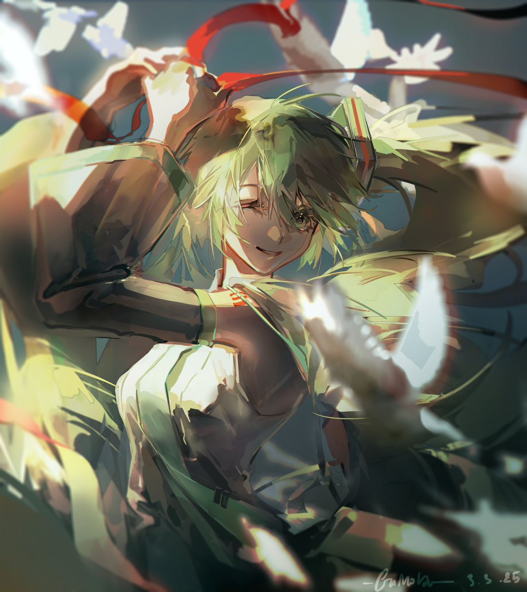 Miku day 39🩵💙
#初音ミク#ミクの日2025