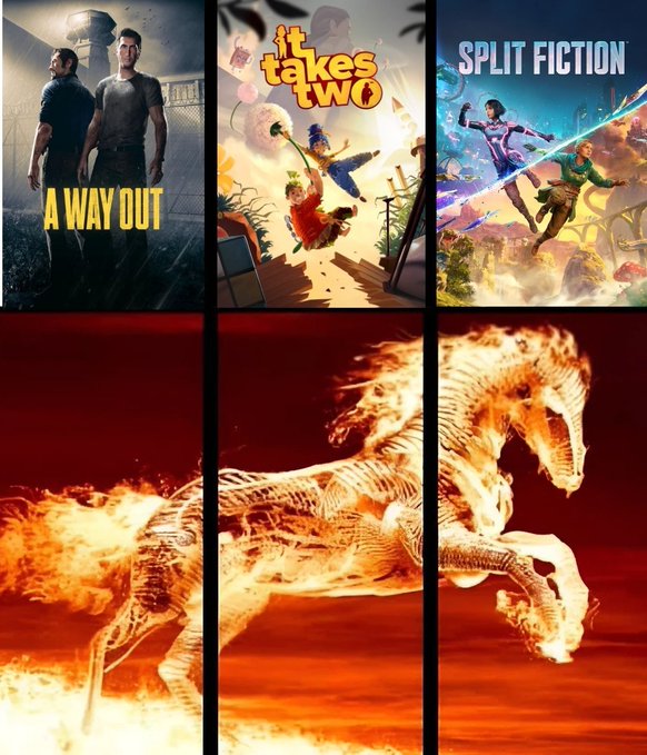 _leanlive's tweet image. Quién para split fiction (?