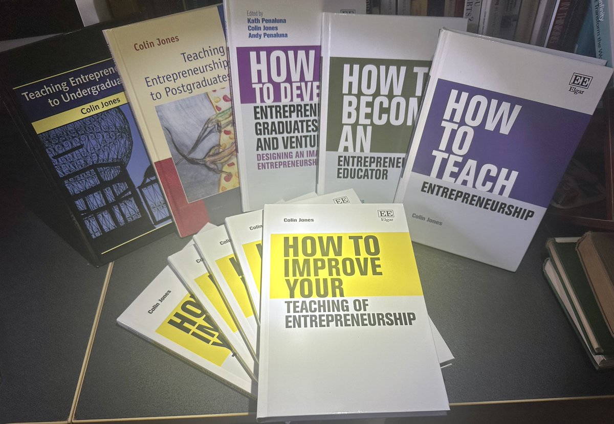 Professor Colin Jones PFHEA (@tasdevilcol) on Twitter photo My latest contribution to the entrepreneurial education space is something I immensely proud of. Many thx to <a href="/entrep_thinking/">Norris Krueger</a> <a href="/AndyPena/">Andy Penaluna</a> <a href="/HaggGustav/">Gustav Hagg</a>
Find it here:
e-elgar.com/shop/gbp/how-t… My latest contribution to the entrepreneurial education space is something I immensely proud of. Many thx to <a href="/entrep_thinking/">Norris Krueger</a> <a href="/AndyPena/">Andy Penaluna</a> <a href="/HaggGustav/">Gustav Hagg</a>
Find it here:
e-elgar.com/shop/gbp/how-t…