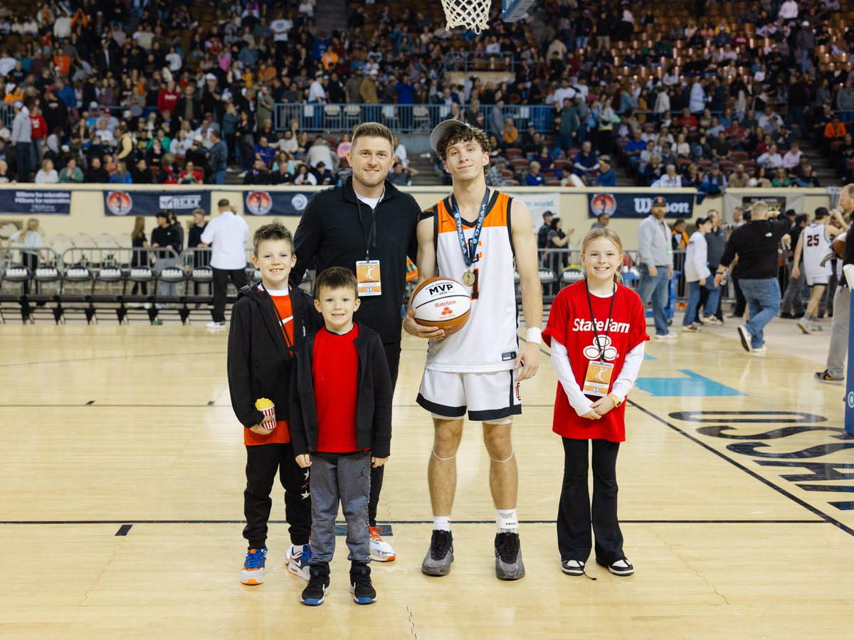 Rotnei Clarke State Farm Agent State Championship Game MVP Award
Given out to the State Championship winning team's leading scorer

2025 OSSAA #OKPreps CLASS B Boys State Championship

CALUMET #OKPreps Brendon Voss led the Chieftains in scoring in the Championship game with 15