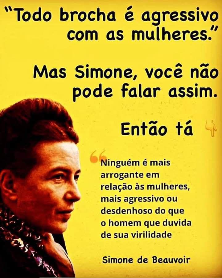 Pronto!  Isso explica o ódio que a galera da extrema direita sente por mulheres!