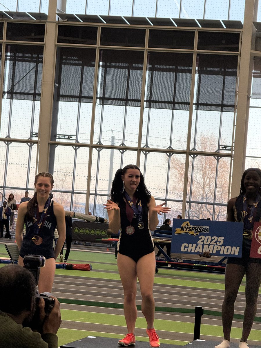 Matt Germann (@coachgermann) on Twitter photo Gabby was 5th in Federation, 4th in State for the 55m with a PR of 7.08! She took a full second off of her 300 time and breaks the section 2 ALL TIME record that was set in 2012 with a 38.2, placing 2nd in the Federation and State championship!! <a href="/BSpaRunners/">BSpa Runners 🏅</a> <a href="/BSHS/">BSHS</a> <a href="/Runtheradar/">Radar Running</a> Gabby was 5th in Federation, 4th in State for the 55m with a PR of 7.08! She took a full second off of her 300 time and breaks the section 2 ALL TIME record that was set in 2012 with a 38.2, placing 2nd in the Federation and State championship!! <a href="/BSpaRunners/">BSpa Runners 🏅</a> <a href="/BSHS/">BSHS</a> <a href="/Runtheradar/">Radar Running</a>