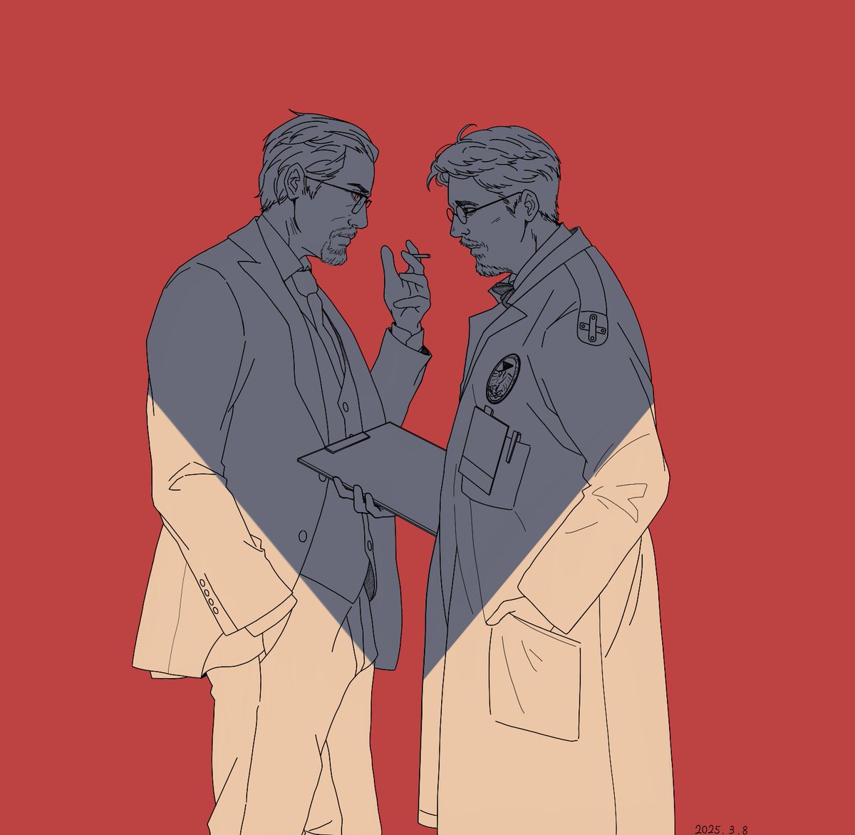 lilychen21's tweet image. &quot;Have you noticed the recent tension between Trench and Darling?&quot;
