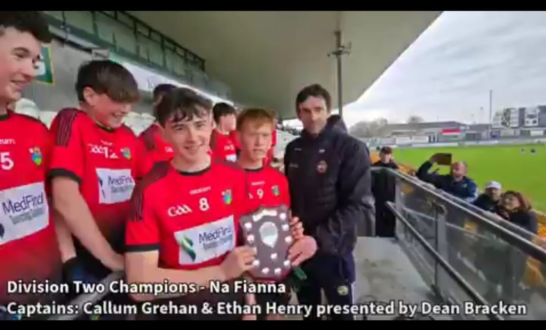 Congratulations to our u15s, who won the Division 2 Feile final today, great performances from all the lads over 3 games. Well done to all involved 👏  🏆