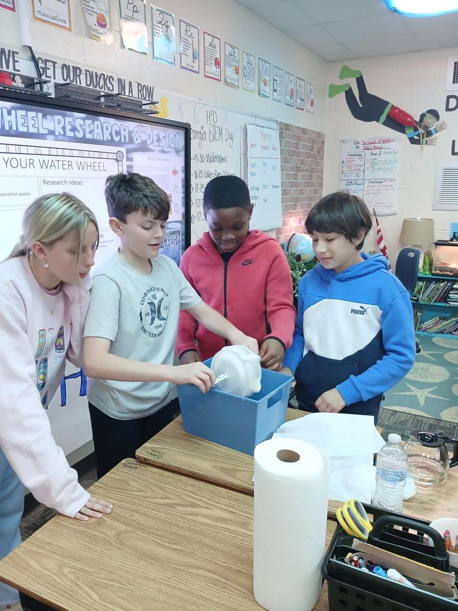 GettingSTEMDunn's tweet image. McGarity celebrated Georgia STEM Day with STEM H2O! It was wet, it was wild, it was a blast! And definitely day to go with the flow! Thanks to our partners for making this special for our Mustangs! #McGaritySTEM #GeorgiaSTEMDay #STEMH2O