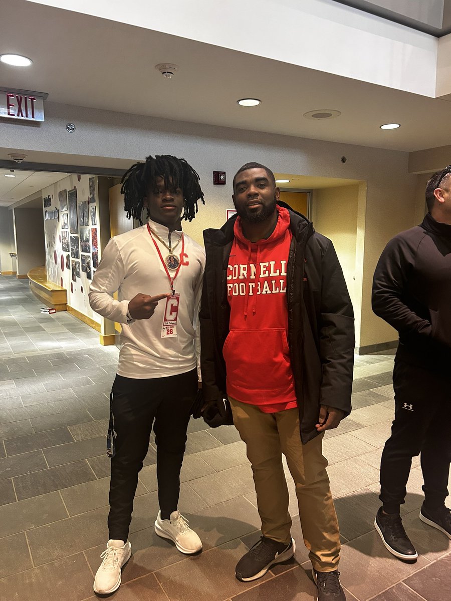 Trent montgomery (@trentmontgnct) on Twitter photo Truly an amazing experience <a href="/BigRed_Football/">Cornell Football</a> had to offer! Loved every ounce of it and furthered my relationship with <a href="/BlandenCoach/">Will Blanden</a> 💯
Can’t wait to be back for camp! 🙏🏾#GOBIGRED <a href="/CoachKaz352/">Coach Kaz</a> <a href="/NatureCoastFB/">Nature Coast Tech Football 🦈🏈</a> @HernandoCtyFB <a href="/Andy_Villamarzo/">Andy Villamarzo</a> <a href="/DanSwanstrom/">Dan Swanstrom</a> Truly an amazing experience <a href="/BigRed_Football/">Cornell Football</a> had to offer! Loved every ounce of it and furthered my relationship with <a href="/BlandenCoach/">Will Blanden</a> 💯
Can’t wait to be back for camp! 🙏🏾#GOBIGRED <a href="/CoachKaz352/">Coach Kaz</a> <a href="/NatureCoastFB/">Nature Coast Tech Football 🦈🏈</a> @HernandoCtyFB <a href="/Andy_Villamarzo/">Andy Villamarzo</a> <a href="/DanSwanstrom/">Dan Swanstrom</a>