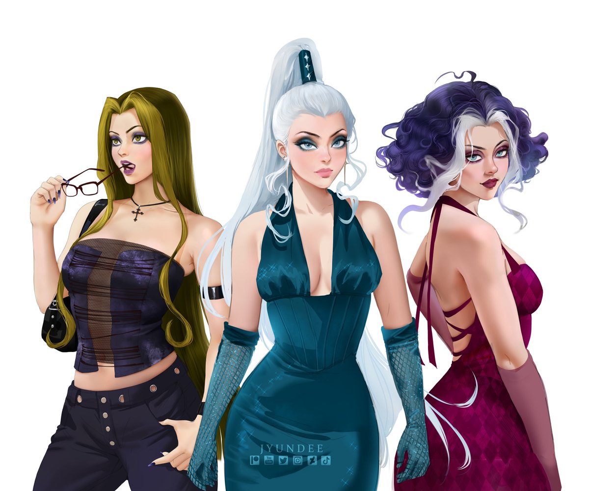 jyundeeARTs's tweet image. the trix trio 💜🩵♥️
#WinxClub