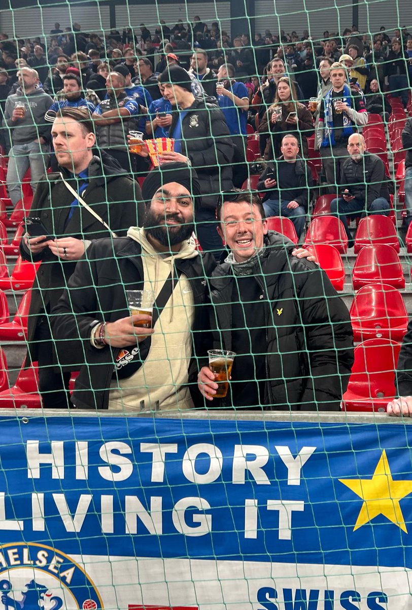 HardevB's tweet image. 21 hours in Copenhagen, all for the Chels and only the Chels🔵🔵