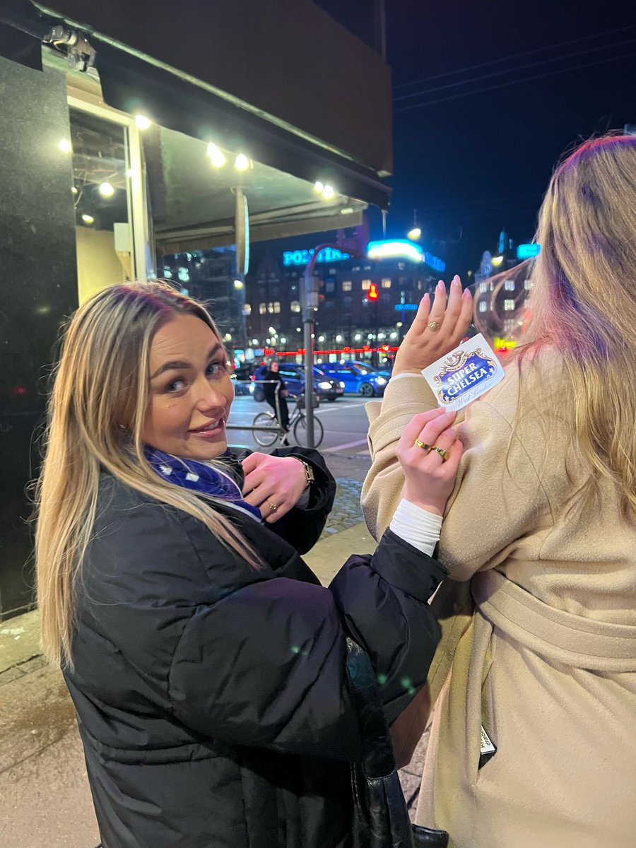 HardevB's tweet image. 21 hours in Copenhagen, all for the Chels and only the Chels🔵🔵