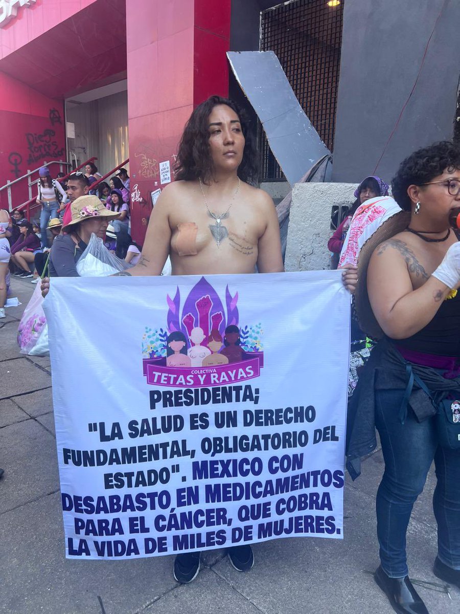 Le hablan, presidenta <a href="/Claudiashein/">Claudia Sheinbaum Pardo</a>. 

Para que lleguemos todas, es necesario el abasto de medicamentos para todas.