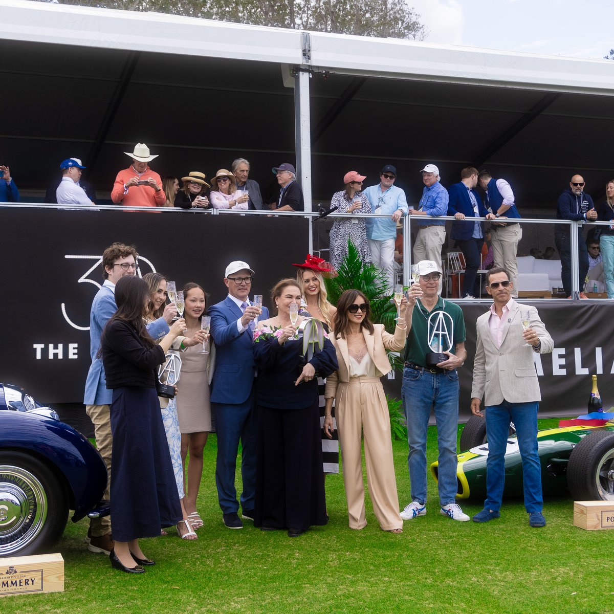 Congratulations to The 2025 Amelia Best of Show winners: 1967 Lotus 49 Formula One Race Car Aluminum Original (Concours de Sport) and 1938 Alfa Romeo 8C 2900B Cabriolet, Stabilimenti Farina (Concours d’Elegance). 🏆