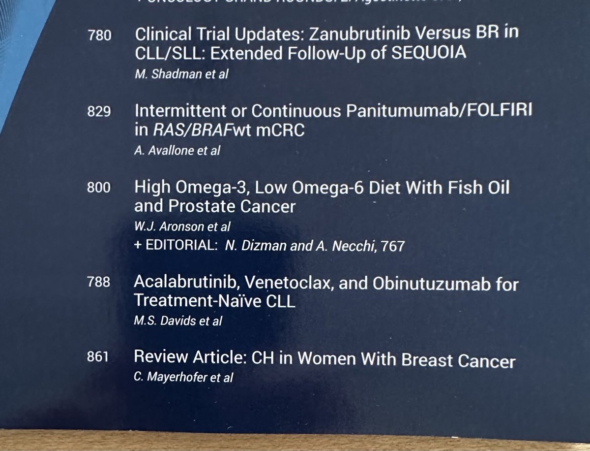 David Steensma, MD (@davidsteensma) on Twitter photo I like that clonal hematopoiesis is now so widely recognized that it can just be abbreviated “CH” on the cover of <a href="/JCO_ASCO/">Journal of Clinical Oncology</a> and readers will know what it means, like CLL and BR and FOLFIRI and mCRC 😊 I like that clonal hematopoiesis is now so widely recognized that it can just be abbreviated “CH” on the cover of <a href="/JCO_ASCO/">Journal of Clinical Oncology</a> and readers will know what it means, like CLL and BR and FOLFIRI and mCRC 😊