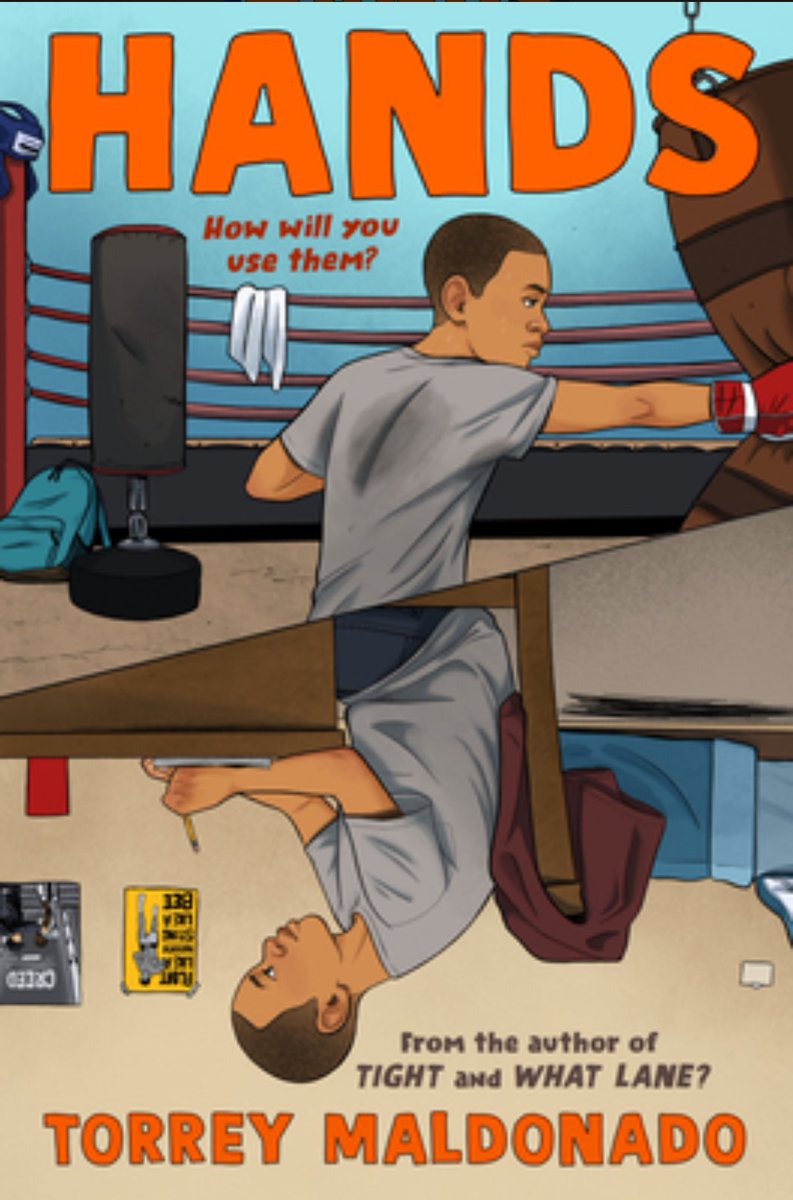 Second read off of the 2026 #RebeccaCaudill list: Hands by Torrey Maldonado: a young man’s struggle with being responsible and learning to ask for help! 3.5/5⭐️