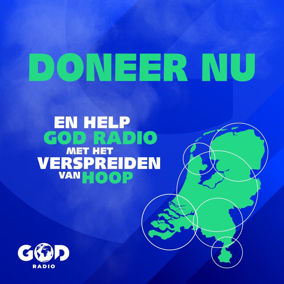 BasEmons's tweet image. GEEN RECLAME. GEEN SUBSIDIE. GEEN COMPROMISSEN. HELP MEE OM HET GELUID VAN HOOP LEVEND TE HOUDEN IN NEDERLAND!

De tijd is nú! GOD Radio zendt uit met een goddelijke missie – zonder reclame en zonder subsidie. We zijn geen publieke omroep, ontvangen geen overheidssteun en…
