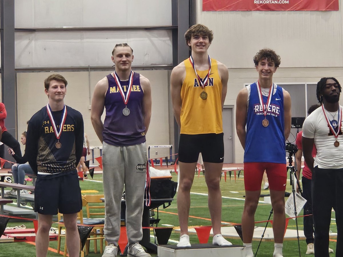 Maumee Track & Field (@maumeetrack) on Twitter photo OATCCC Division II Indoor Silver Medalist in High Jump
Maumee senior Lucas Polkinghorn
<a href="/MaumeePanthers/">Maumee Panthers</a> OATCCC Division II Indoor Silver Medalist in High Jump
Maumee senior Lucas Polkinghorn
<a href="/MaumeePanthers/">Maumee Panthers</a>