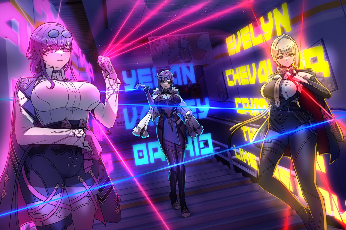 Thread #原神 #GenshinImpact #genshinimpactfanart #HonkaiStarRail #ゼンゼロ📷📷 #ZenlessZoneZero