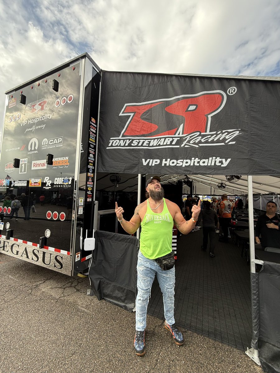 Tony Stewart Racing Nitro (@tsrnitro) on Twitter photo Sorry folks, <a href="/Adamscherr99/">The Monster of all Monsters</a> here to let you know hospitality is closed and we’re done for the day due to rain.
#TSRnitro | #NHRA | #Dodge | <a href="/NHRA/">NHRA</a> | <a href="/MattHagan_FC/">Matt Hagan</a> | <a href="/LeahPruett_TF/">Leah Pruett</a> | <a href="/TonyStewart/">Tony Stewart</a> Sorry folks, <a href="/Adamscherr99/">The Monster of all Monsters</a> here to let you know hospitality is closed and we’re done for the day due to rain.
#TSRnitro | #NHRA | #Dodge | <a href="/NHRA/">NHRA</a> | <a href="/MattHagan_FC/">Matt Hagan</a> | <a href="/LeahPruett_TF/">Leah Pruett</a> | <a href="/TonyStewart/">Tony Stewart</a>