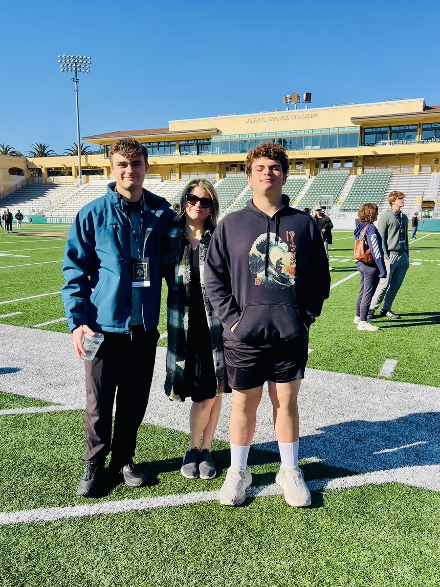 Cruz Rivezzo (@cruzrivezzo) on Twitter photo Great time at Cal Poly Football Spring Game this morning. Thanks for having us Coach <a href="/WPlemons/">Will Plemons</a>. Great time at Cal Poly Football Spring Game this morning. Thanks for having us Coach <a href="/WPlemons/">Will Plemons</a>.