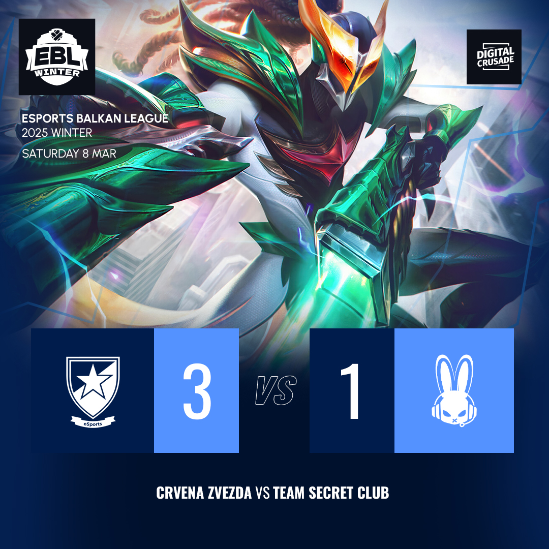 Drumul nostru se oprește aici! 🥲

Suntem mândri de prestația voastră băieți! Mulțumim pentru cum ați jucat! 🫡

GG WP <a href="/Esport_TSC/">TSC</a> 😍